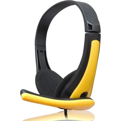 3.5mm Wired Over-ear Headset Adjustable Game Headphone With Microphone Soft And Comfortable Headphone For Device With 3.5mm Port