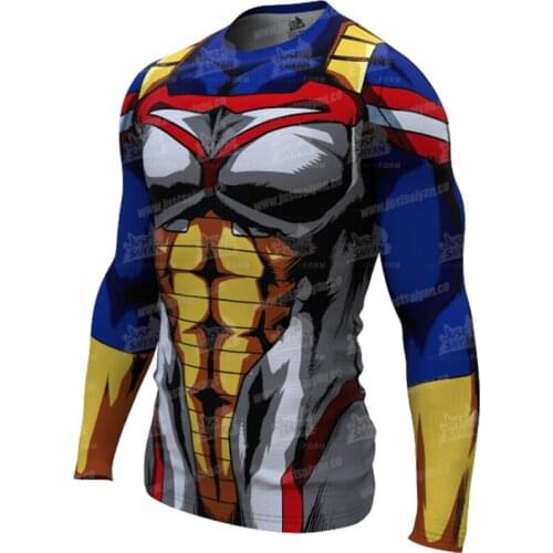 2021 Latest Tops Spring Autumn Anime Clothing Anime 3D Printing Long Sleeve Tshirt Series Trendy Fashion Running Fitness Jerseys