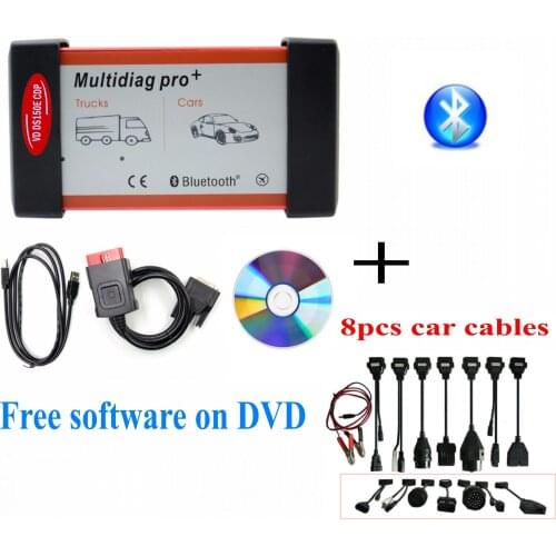 New Arrivals Multidiag Pro 2017.R3 KEYGEN NEC Relays Bluetooth vd Obd2 Scanner for delphis Car&Truck Diagnostic Tool