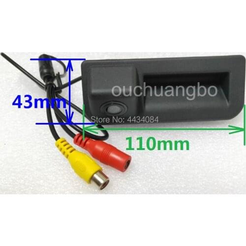 Ouchuangbo reversing camera car rear view back up cam forAudi A4L A4 B9 V9 A5 f5 2017-2019 Waterproof night vision