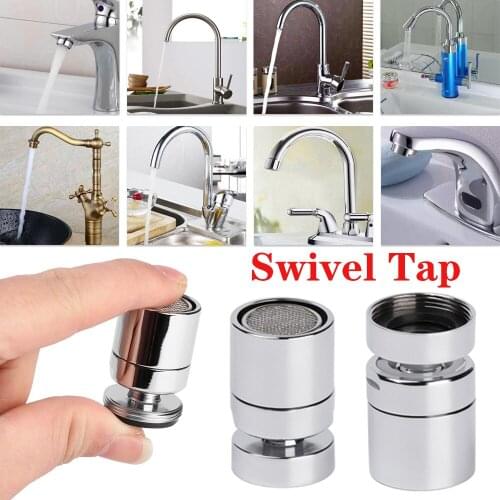 1Pcs Brass Water Saving Tap Faucet Aerator Sprayer Attachment with 360-Degree Swivel Tap Nozzle Bathroom Hardware For Home