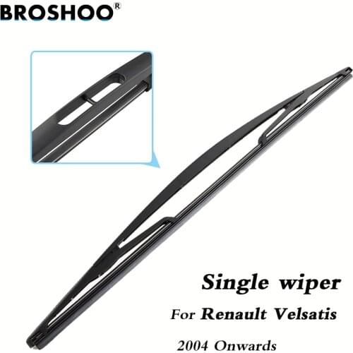 BROSHOO Car Rear Wiper Blades Back Windscreen Wiper Arm For Renault Velsatis (2004 Onwards) 410mm,Windshield Auto Styling