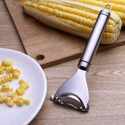 304 stainless steel planer corn kernels divinity thresher corn knife quick separator kitchen small tool kitchen accessories