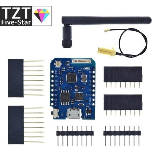 WEMOS D1 Mini Pro 16M Bytes External Antenna Connector NodeMCU Based ESP8266 CP2104 WIFI Development Board For arduino