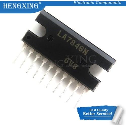 10pcs/lot LA7845N LA7845 LA7846N LA7846 SIP In Stock
