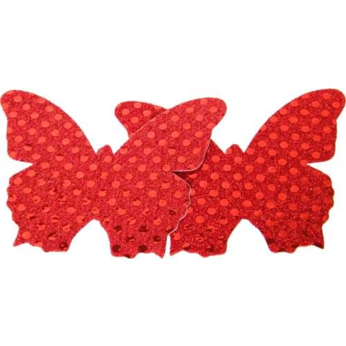3pair red butterfly Nipple Cover,shameless Women Pasties Adhesive Stickers,Invisible Intimates Bra Accessories Breast sex game