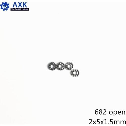682 OPEN Bearing ABEC-1 (10PCS) 2x5x1.5mm 618/2 Miniature Radial 682 Ball Bearings