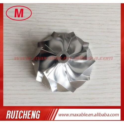 CT20B 48.04/68.00mm 5+5 Blades high performance turbo billet/aluminum 2618/milling compressor wheel for T-OYOTA