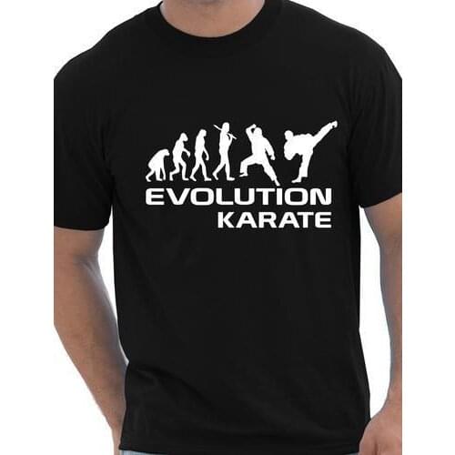 Evolution Of Karate Funny Adult Mens T-Shirt Birthday Gift More Size and Colors-A067