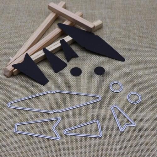 Geometric Frame Round Triangle Cutting Dies Stencils For DIY Scrapbooking Photo Album Decorative Embossing DIY Paper Cards
