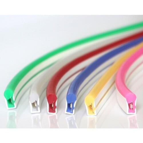 Flexible LED Neon Rope Tube LED Light Strip Silica Gel Soft Lamp Tube 1m - 5m IP67 Waterproof Silicone Light Band