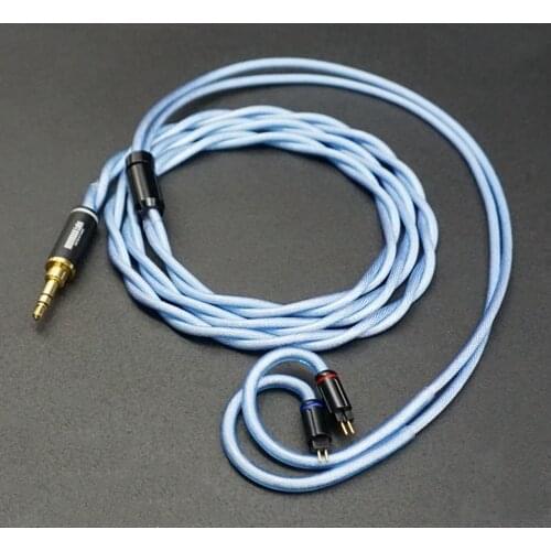 FENGRU HORIZON 2Pin 0.78 MMCX QDC Earphone Upgrade Cable Gold Silver Palladium Copper Advanced Element Hybrid Cable For code51