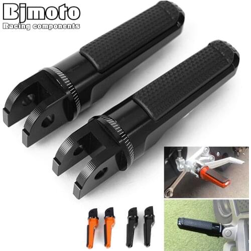 Motorcycle Foot Pegs Front Rider Pedal For APRILIA SHIVER 750 2007-2016 SHIVER900 2017-2019 390DUKE 125 200DUKE