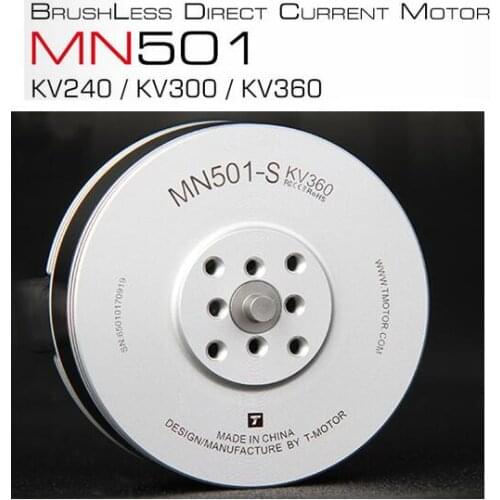 New product T-motor brushless direct current waterproof motor MN501 KV240/KV300/KV360 for FPV multi aircraft