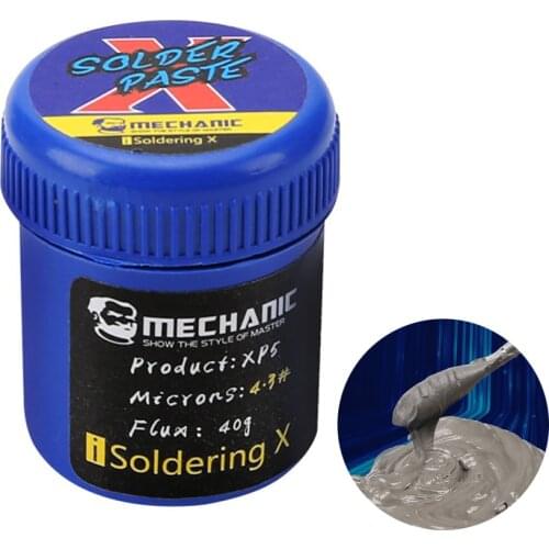 MECHANIC Environmental Protection Low Temperature Lead-Free Solder Paste For iPhone X XS MAX Motherboard PCB Repair Solder Paste