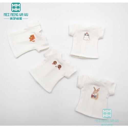 Fits Blyth Azone 1/6 doll accessories fashion t-shirt, denim strap dress, casual pants