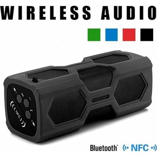 Portable Wireless Bluetooth Speaker Waterproof Power Bank Ultra Bass Subwoofer Hands-free Calling Built-in Microphone 3E05