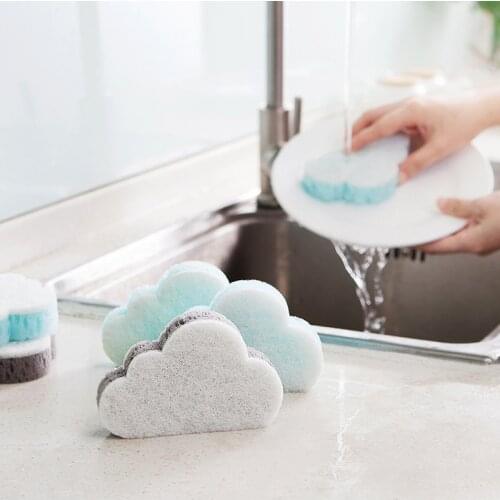 Strong Cloud Decontamination Brush Sponge Tiles Brush Magic Strong Best Selling 2019 Bath Brush Bathroom Kitchen Clean Tools