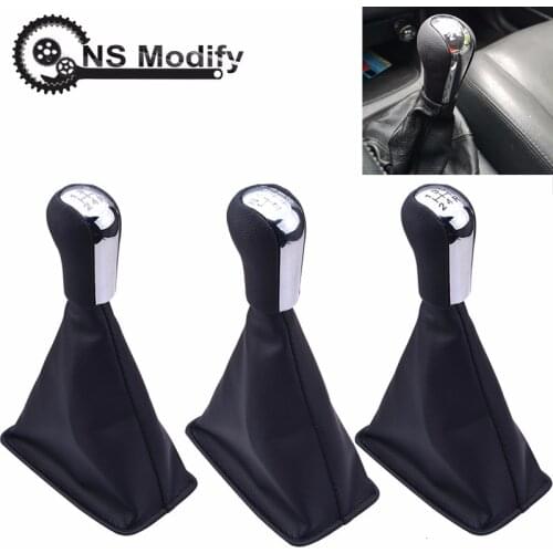 NS Modify 5/6 Speed Gear Shift Knob Lever Gear Stick Gaiter Boot Cover For Toyota Corolla AYGO Verso RAV4 YARIS VITZ Car Parts
