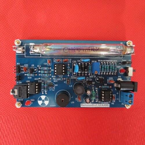 Assembled DIY Geiger Counter Kit Module Nuclear Radiation Detector