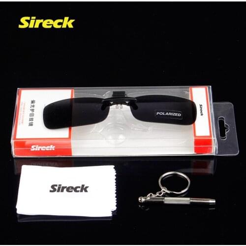 Sireck Cycling Glasses Lens Clip Polarized Bike Sun Glasses Clip Ultralight Outdoor Driving Vision UV-Proof Bicycle Eyewear