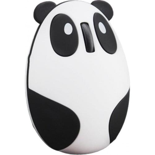Universal 2.4GHz Wireless Rechargeable Cute Panda Pattern Mouse Computer Accessory for PC/Computer