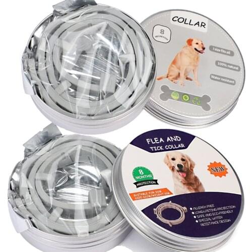 Flea Tick Anti-mosquito Insect Repellent Retractable Pet Products 8 Month Protection Period Removes Cat Dog Deworming Collar