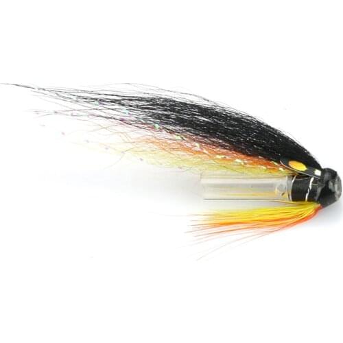 Riffle Hitch Cascade Tube Fly Salmon Sea Trout Flies Plastic Tubes (8-pack)