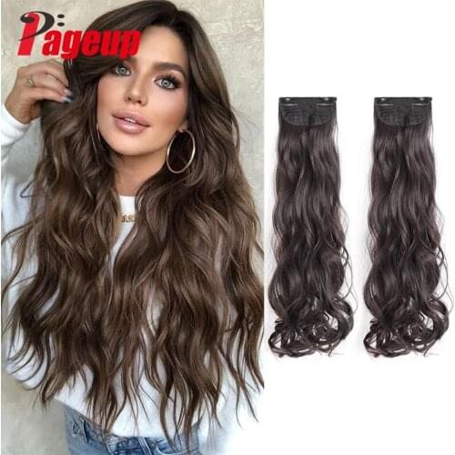 Wig Female Long Hair Wig Patch Fluffy One Piece Seamless Hair Extension Piece Invisible Long Curly Hair Wig Piece