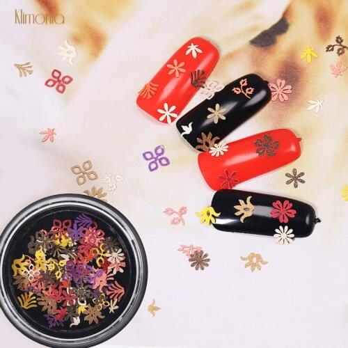 1 Bottle Mix Design Nail Sequins Ultra-thin Nail Art Computer Flakes Flowers Cats Heart Nail Decoration Tips For DIY