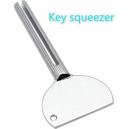 1pcs Aluminum Tube U Shape Toothpaste Hair Dye Cosmetic Oil Paint Squeezer Home