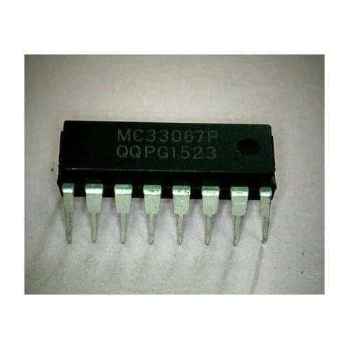 1pcs/lot MC33067P MC33067 DIP-16 In Stock