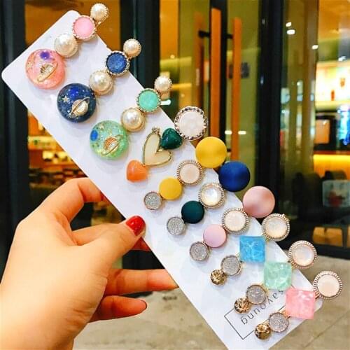 1pcs 2020 New Kawaii Party Favors Korea Pearl Hair Clips Barrettes Girl Gift Wedding Birthday Party Gifts INS Hair Accessories