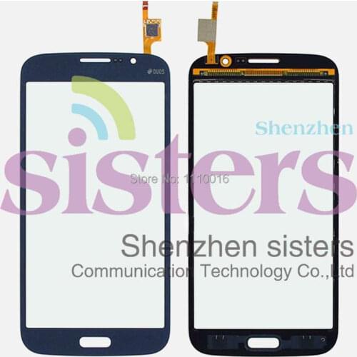 10pcs/a lot Wholesale Black/White Touch Screen Digitizer Panel Parts For Samsung Galaxy Mega 5.8 I9150 I9152