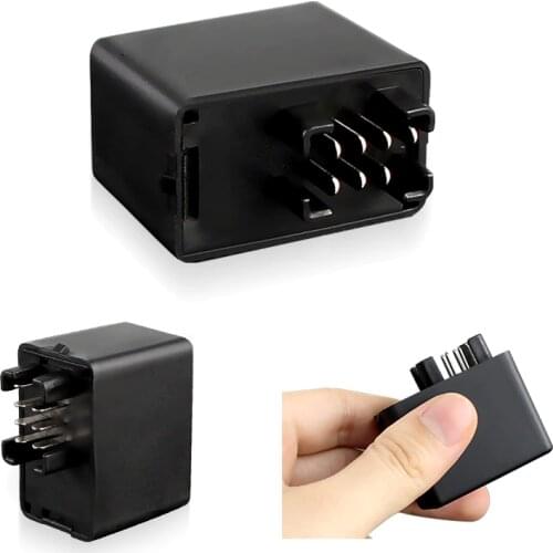 7Pin 12V Motorcycle LED Flasher Relay Turn Signal Indicator Blinker For Suzuki GSXR GSF GSX SV650 SV650S SV1000 SV1000S