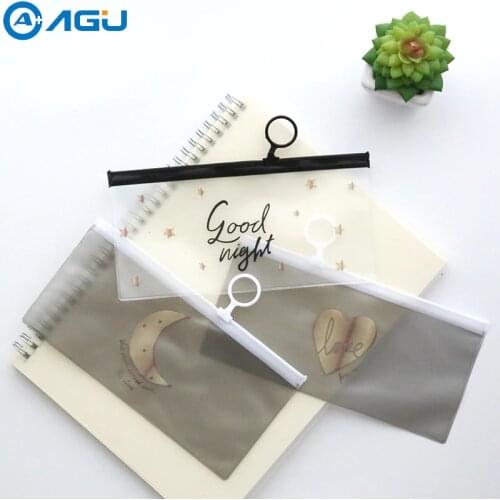 AAGU Transparent Pencil Cases