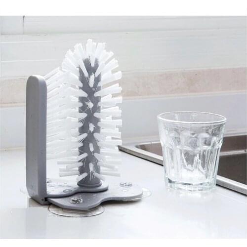 Glass cup cleaning brushes water cup sink wine cup kitchen suction cleaner bottles brush cup boat drop Cup Cleaning Brush