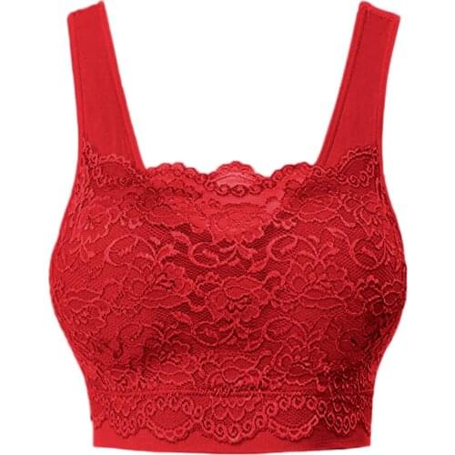 Flower Lace Bra Women Underwear Anti-peeping Full Cup Push Up Bra Fitness Running Sports Lingerie Bralette Top Soutien Gorge