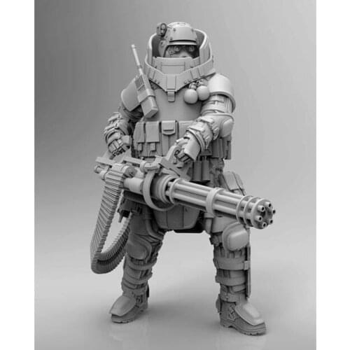 1/24 Resin Model Figure GK，Unassembled and unpainted kit