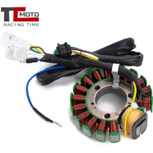 Motorcycle Magneto Stator Coil for Yamaha TTR225 TT-R225 TTR 225 1999-2004 XT225 Serow 225 01-2007 ST225 Bronco 4JG-85510-01-00