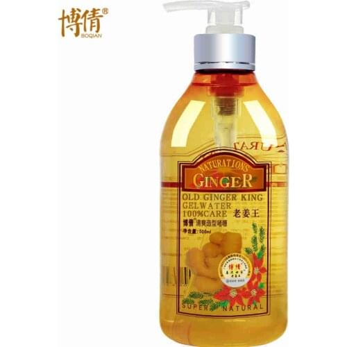 Old Ginger Refreshing Hair Styling Gel Long-lasting Moisturizing Fluffy Quick Stereotypes Men Women Hair Styling Products 500ML