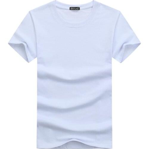 RICHARDROGER Men's Plain T-shirts