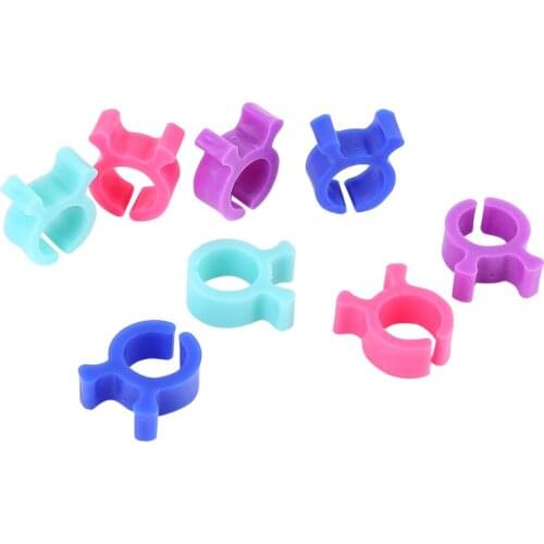 Sewing Thread Bobbin Holder Clamp Clips Bobbin Buddies Great For Embroidery Pacifier Clips Solid Plastic Pacifier Clips Soother