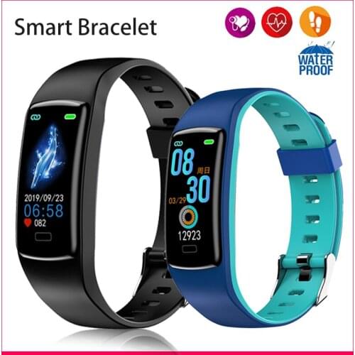 Smart Band Watch Men Women Blood Pressure Healthy Bracelet Pedometer Heart Rate Monitor Waterproof Fitness Wristband