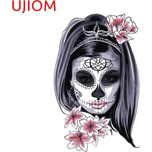UJIOM Gothic Beauty Sticker Wall Art Wallposter Kids Bedroom Decor Home Decoration Decal Waterproof Wallpaper Vinyl Wallsticker