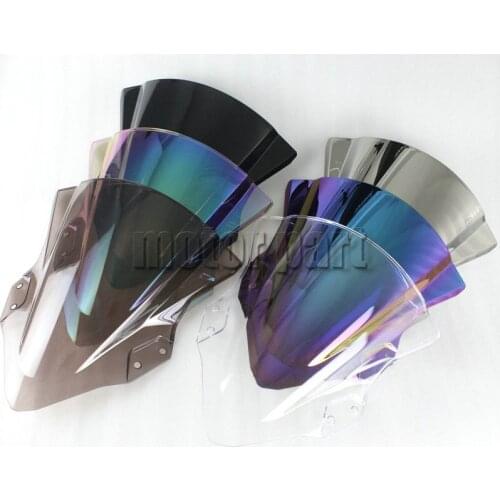 For 2018 2019 Kawasaki Ninja EX 400 250 EX400 EX250 KRT Edition Motorcycle Windshield Windscreen Wind Screen Glass Black Iridium