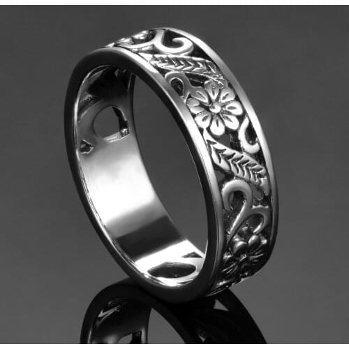 Finger Rings Charms Silver 925 Original Design Womens Sterling Silver None Stones Classic Round Ring Fine Jewelry Gift Hotsale