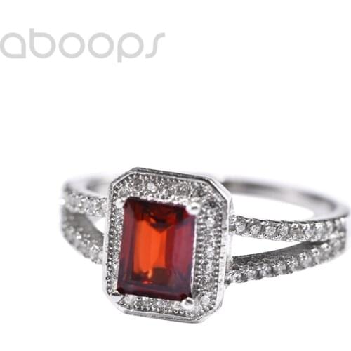 925 Sterling Silver Ring,Cubic Zircon Ring for Women Girls,Size 6-9,Free Shipping