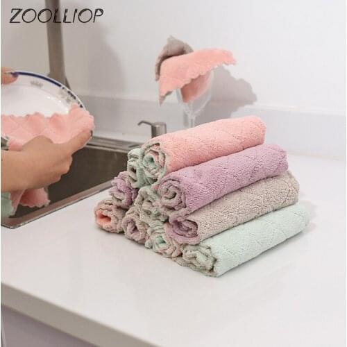 ZOOLLIOP Microfiber Cleaning Cloths