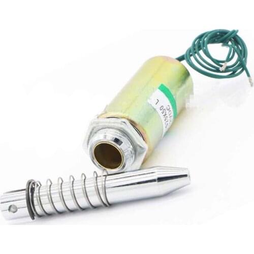 1pc new DC traction solenoid 25/50L 12V 24V round tube solenoid suction type